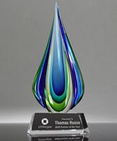 Picture of Aquatic Torchier Art Glass Award