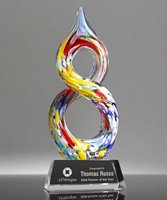 Picture of Radiant Eternity Art Glass Award