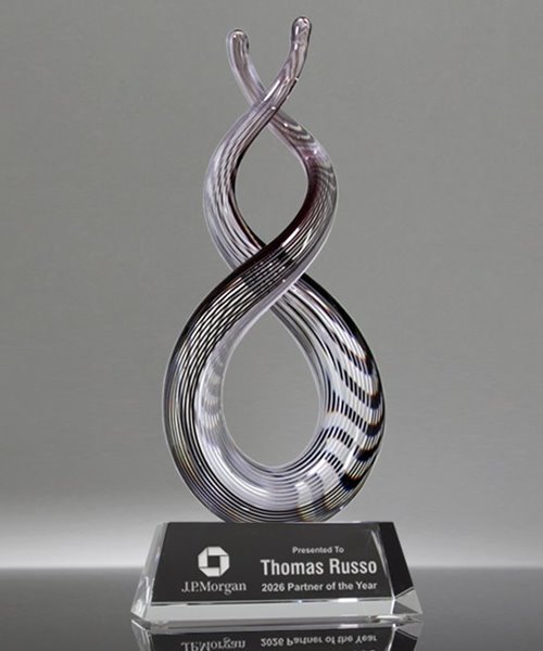 Picture of Celestial Helix Art Glass Award