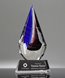 Picture of Royal Indigo Art Glass Diamond Award