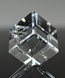 Picture of Economy Cube Crystal Awards - Small Size