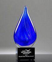 Picture of Phoenix Blue Art Glass