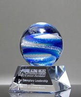 Picture of Ocean Globe Crystal Award