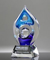 Picture of Achievement Art Glass Award