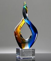 Picture of Unity Glass Art Sculpture Award