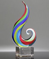 Picture of Spectrum Art Crystal Award