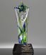 Picture of Star Synergy Art Glass Award - Black Base