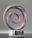 Picture of Spiral Cascade Art Glass Award