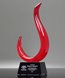 Picture of Spark Red Art Glass Award