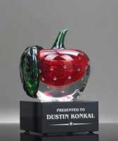 Picture of Art Glass Apple