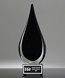 Picture of Black Flare Art Glass Award