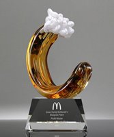 Picture of Artful Amber Wave Trophy