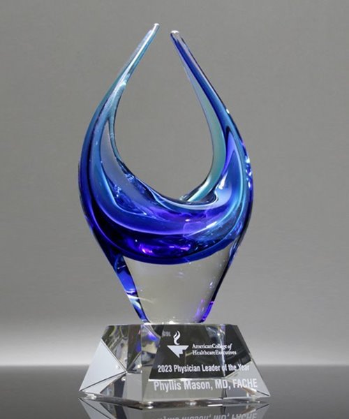 Picture of Oceanic Surge Art Glass Award