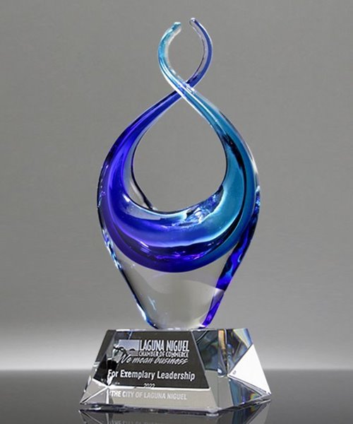 Picture of Oceanic Infinity Art Glass Award