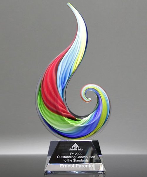 Picture of Prism Glow Art Glass Award