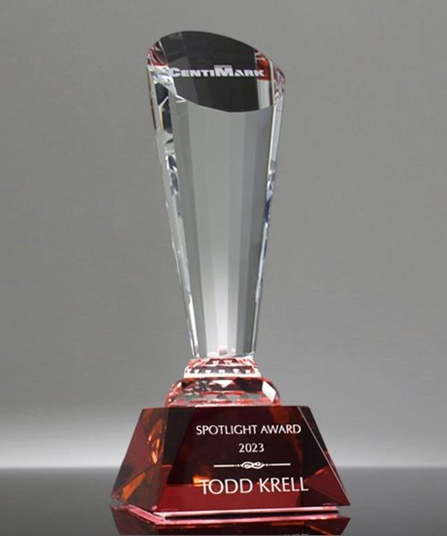 Picture of Ruby Red Crystal Spotlight Award