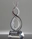 Picture of Luminous Fibers Helix Art Glass Award