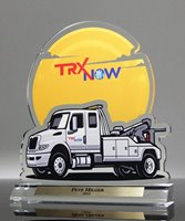 Picture of Tow Truck Acrylic Trophy