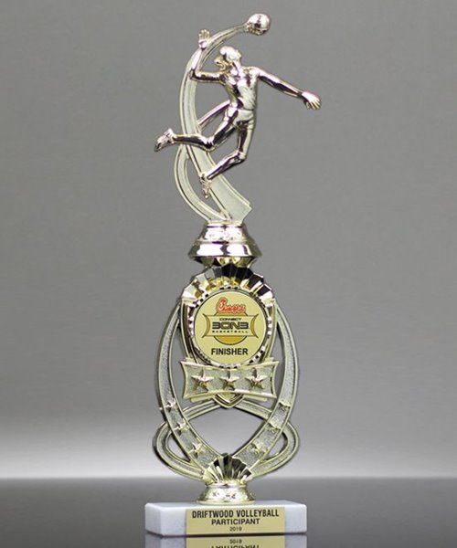 Picture of Volleyball Trophy with Meridian Riser