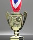 Picture of Volleyball Trophy Cup Medals - Gold