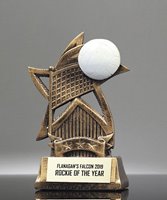 Picture of Achievement Star Volleyball Resin Trophy