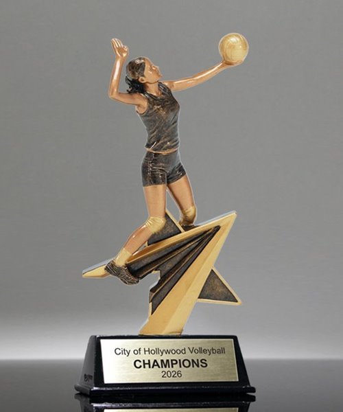 Picture of Star Power Female Volleyball Trophy