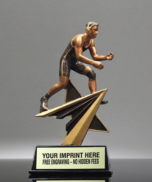 Picture of Star Power Wrestling Trophy