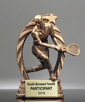 Picture of Star Flame Tennis Trophy - Male