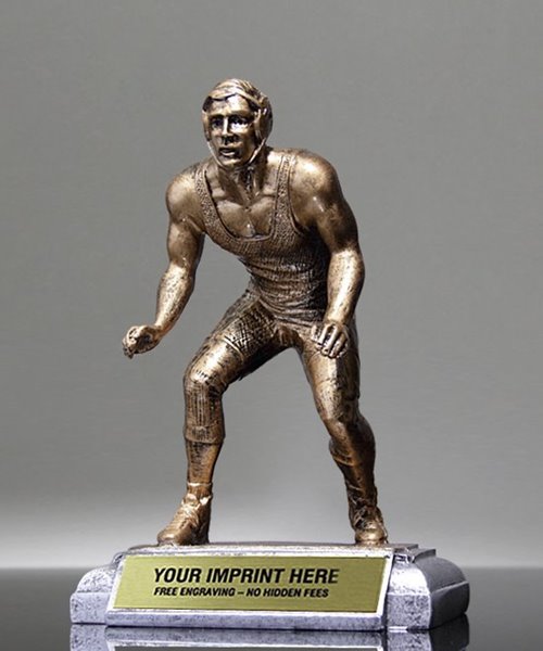 Picture of Classic Wrestling Resin Trophy