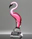 Picture of Art Crystal Flamingo Trophy