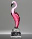 Picture of Art Crystal Flamingo Trophy