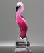 Picture of Art Crystal Flamingo Trophy