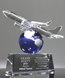 Picture of Globe Jetsetter Crystal Airplane Trophy