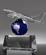 Picture of Globe Jetsetter Crystal Airplane Trophy