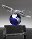 Picture of Globe Jetsetter Crystal Airplane Trophy