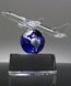 Picture of Globe Jetsetter Crystal Airplane Trophy