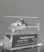 Picture of Crystal Helicopter Trophy