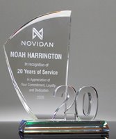 Picture of Crystal 20 Year Service Award - Spectral Milestone Series