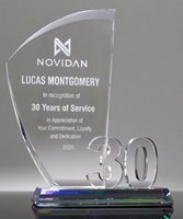 Picture of Crystal 30 Year Service Award - Spectral Milestone Series