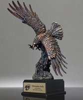 Picture of Eagle of Honor Dark Bronze Sculpture