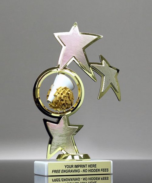 Picture of Superstar Cheerleader Spinner Trophy