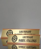 Picture of Desk Slide In Name Plate