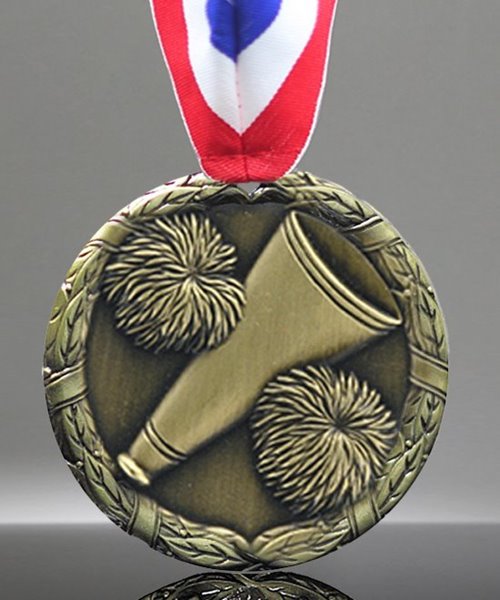 Picture of Cheer Megaphone Medal - Gold