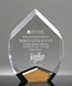 Picture of Marquis Diamond Gold Acrylic Award