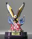 Picture of American Flag Patriot Eagle Trophy