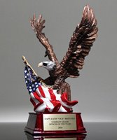 Picture of Pride of Freedom - American Flag Eagle Award