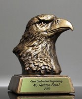 Picture of Golden Eagle Bust Trophy