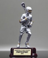 Picture of Silver Tone Lacrosse Sculpture