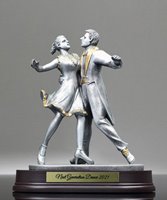 Picture of Ballroom Dancing in Pewter Finish