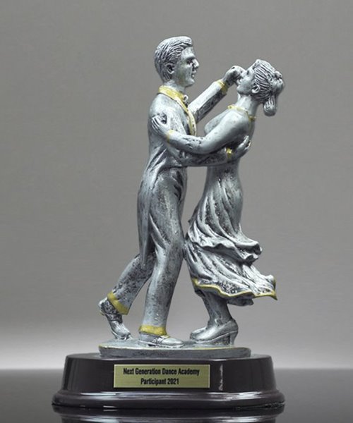 Picture of Traditional Dance Couple Resin Trophy